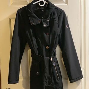 Calvin Klein Black Peacoat Water Resistant